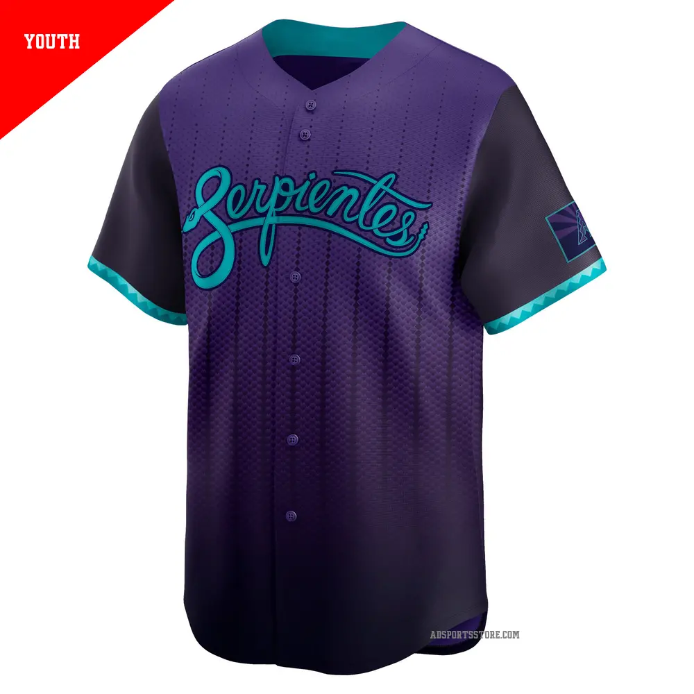 Youth #35 Aramis Garcia Arizona Diamondbacks Purple Limited 2025